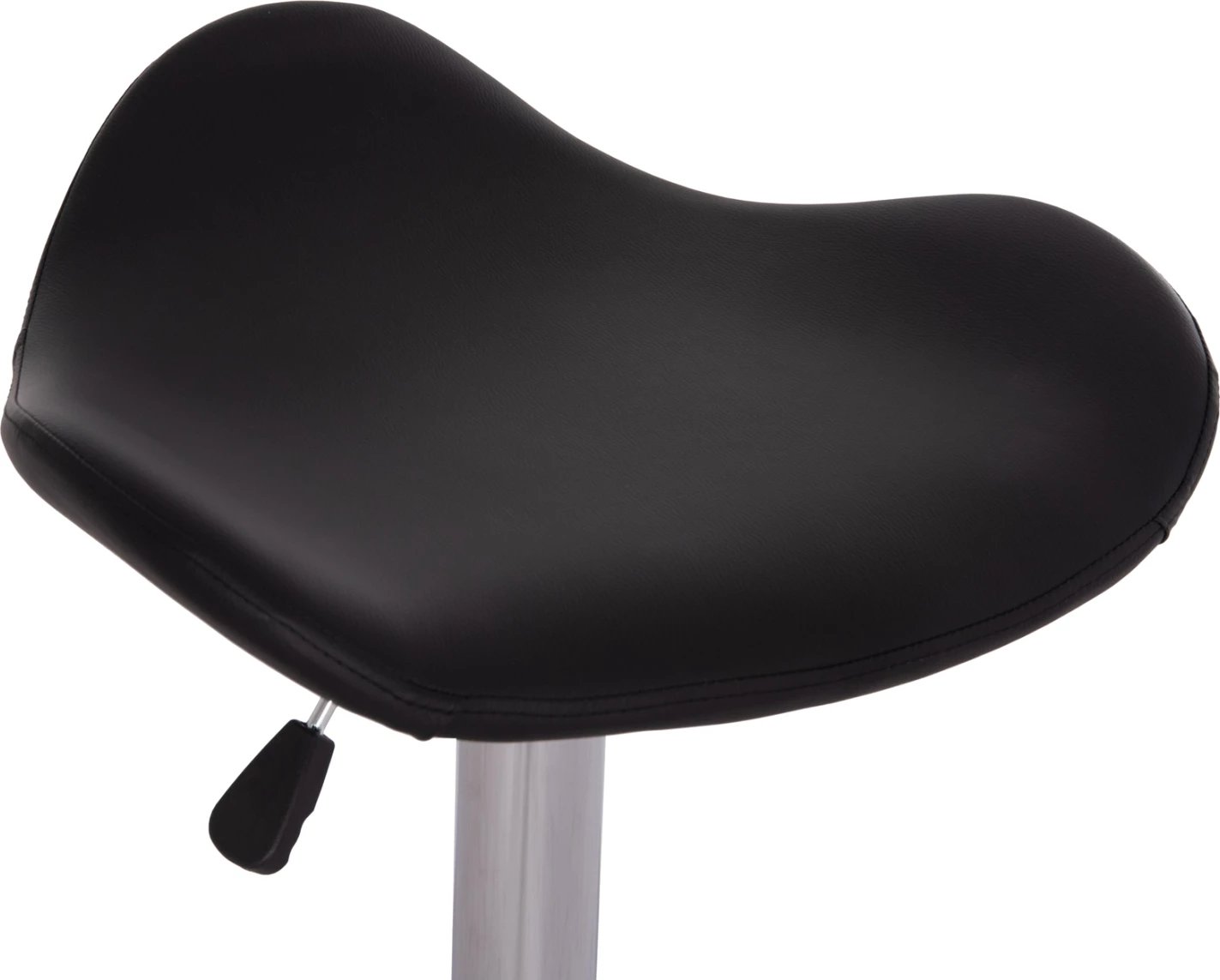 Karrige për bar rrotulluese GANNA FH201.21, lëkurë PU e zezë, me amortizator, set prej 2 copash, 44x42x87cm