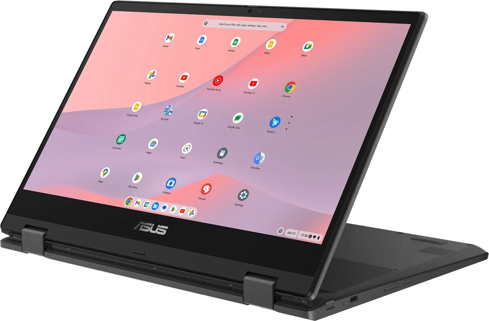 Chromebook ASUS Flip CM1 CM1402FM2A-EC0015, MediaTek 520, 8GB RAM, 128GB, ChromeOS, gri