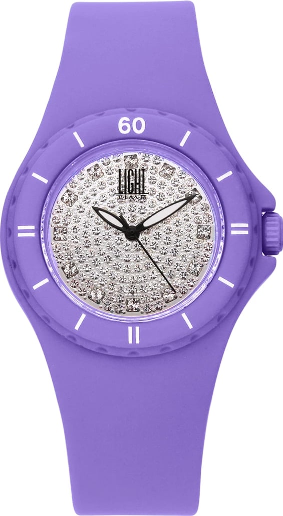 Orë dore LIGHT TIME LADY DIVER për femra, vjollcë