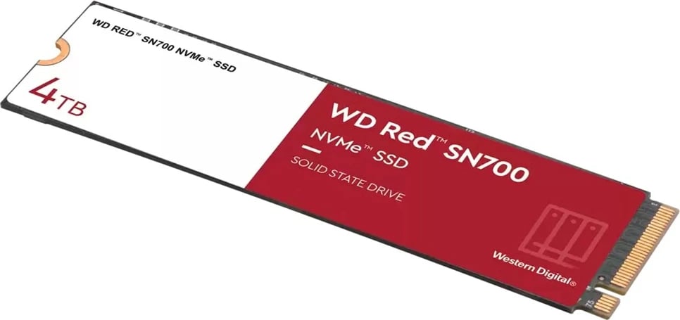 Hard disk SSD Western Digital Red,  M.2, 4000GB PCI, 3.0 NVMe