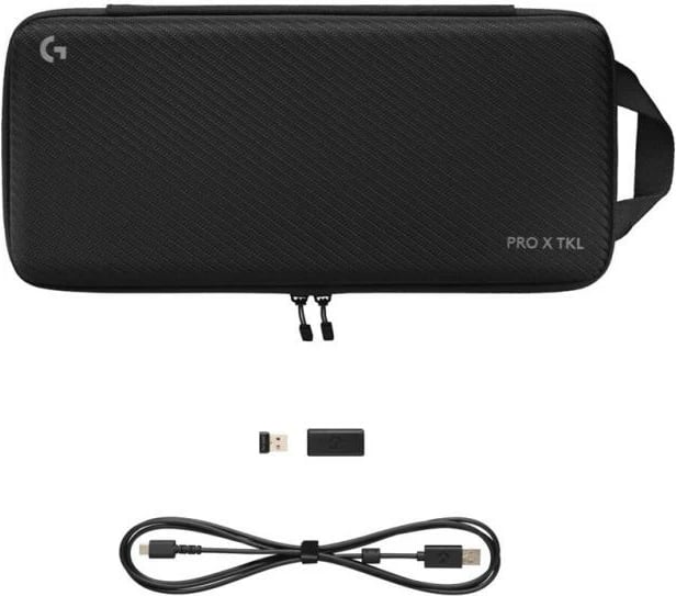 Tastierë gaming, Logitech, G PRO X TKL (920-012136), pa kabllo Bluetooth, layout US, e zezë
