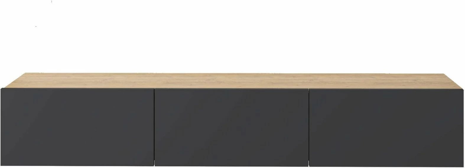 Komodë TV Skye Decor Francy 180, ngjyrë lis safir, antracit