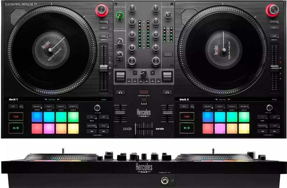Kontrollues DJ Hercules INPULSE T7, motorik, USB, i zi