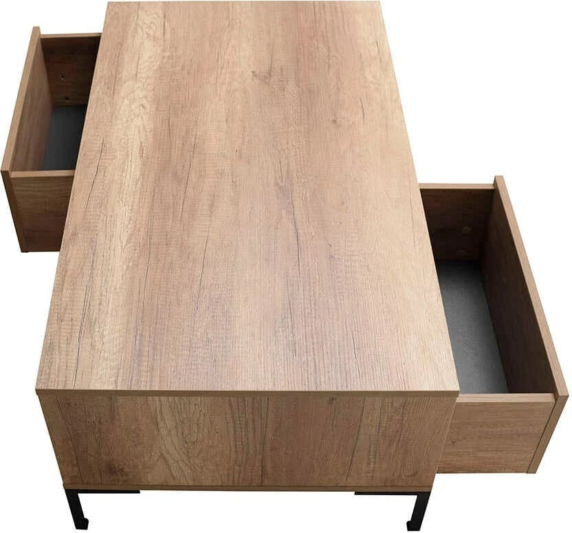 Tavolinë kafeje Hanah Home, Shp-665-Tt-1, ngjyrë arre e çelët