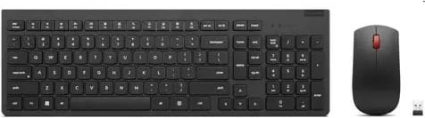 Tastierë Lenovo 4X31N50722, Full-size, Wireless, Maus i përfshirë, Ngjyrë e zezë