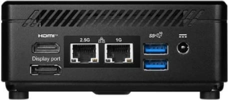 Mini PC, MSI, Cubi 5 12M-479XEU, Intel Core i5-1235U, 8GB RAM, 512GB SSD, Wi‑Fi 6E, Thunderbolt 4, pa sistem operativ, e zezë