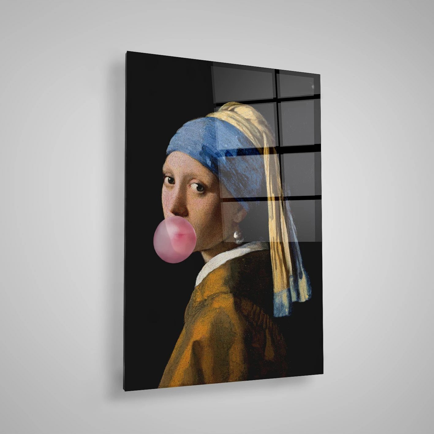 Pikturë dekorative prej xhami të temperuar, shumëngjyrëshe, CAM3730 - 50x70cm