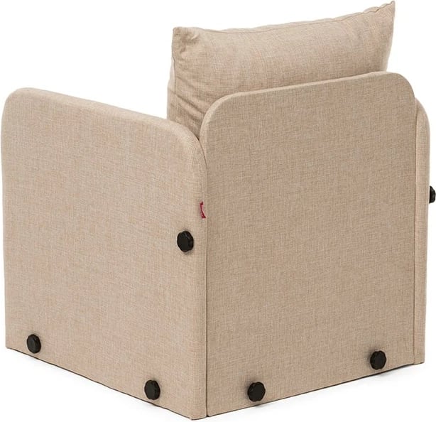 Krevat-karrige një vendës, Saga Single, bezhë