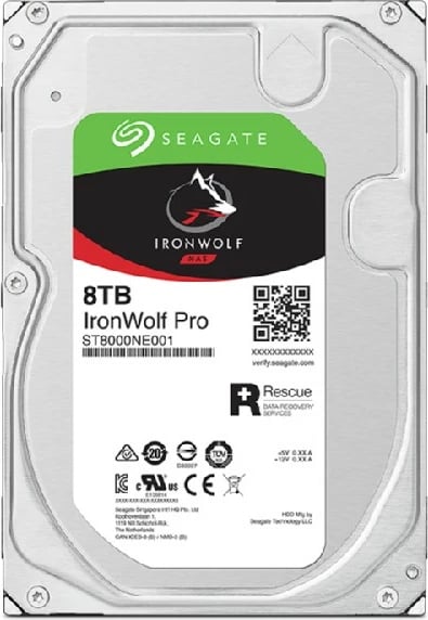 Hard disk Seagate IronWolf Pro ST8000NT001, 8 TB, 7200 RPM, 256 MB, 3.5", Serial ATA III