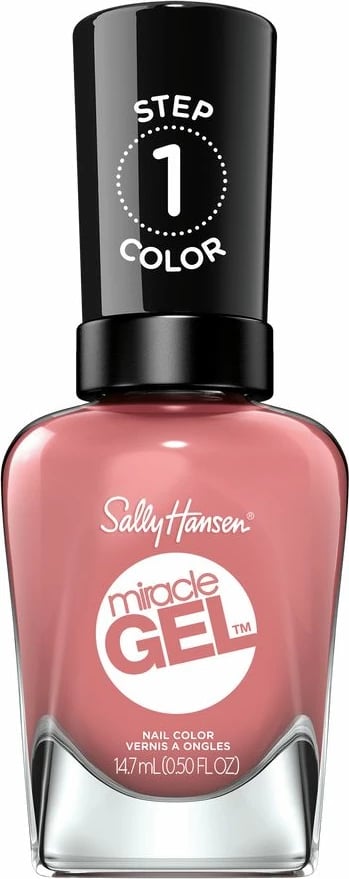 Llak për thonj për femra Sally Hansen Miracle Gel 244 Mauve-Olous, 14.7ml