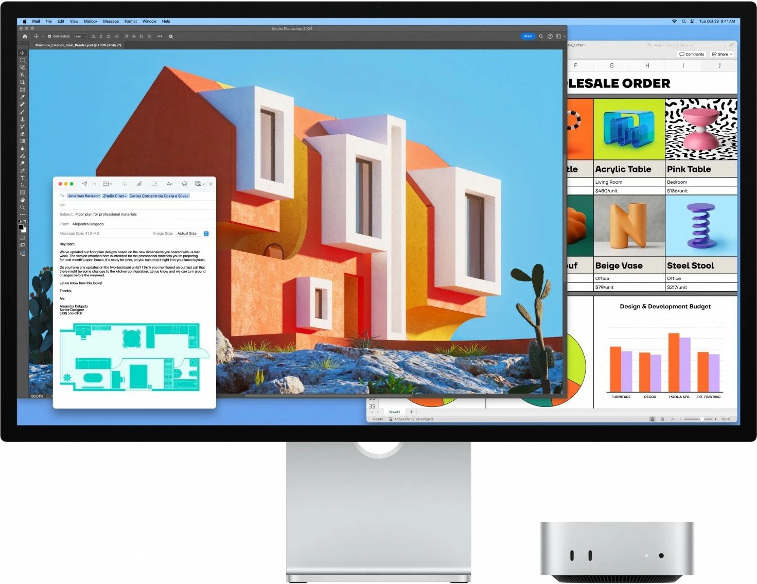 Kasë Apple Mac mini MCYT4ZE/A, M4, 24 GB RAM, 512 GB SSD, Argjend