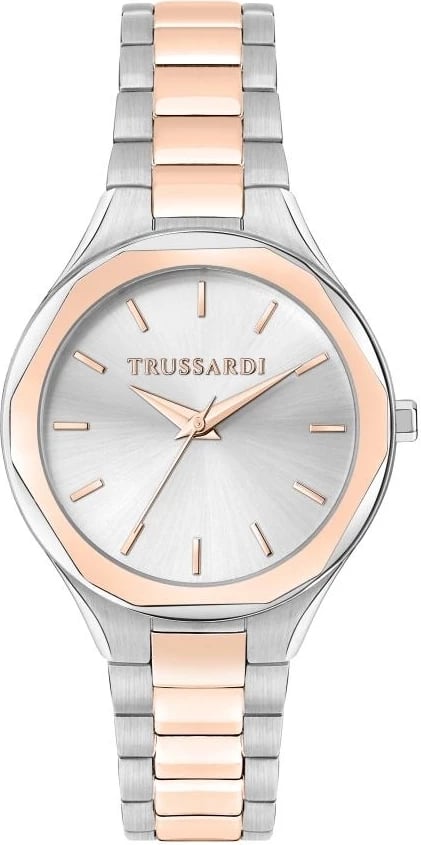 Orë dore TRUSSARDI R2453157504 për femra, argjendi/rozë