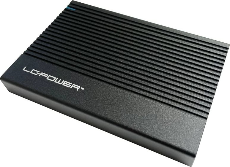 Kasë LC-Power LC-25U3-C, 2.5 inch, USB Type-C, e zezë