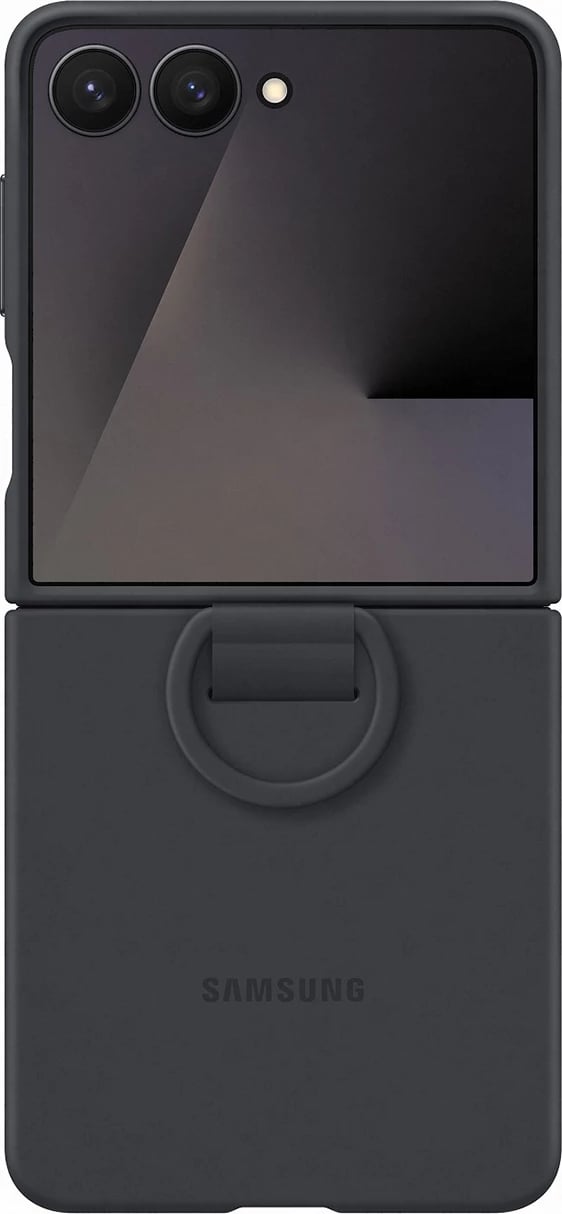 Mbështjellës Samsung Ring Case për Galaxy Z Flip7, i zi