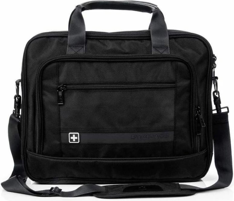 Çantë shpine Swissbags unisex, e zezë