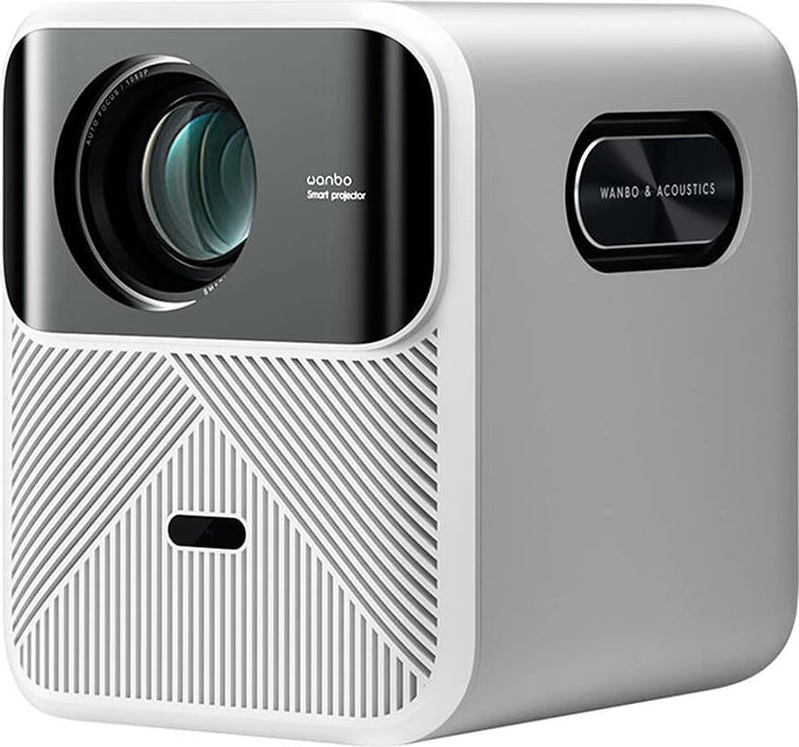 Projektor Wanbo Mozart 1, 1080P, 900 ANSI, Wi-Fi 6, Bluetooth 5.0, i bardhë