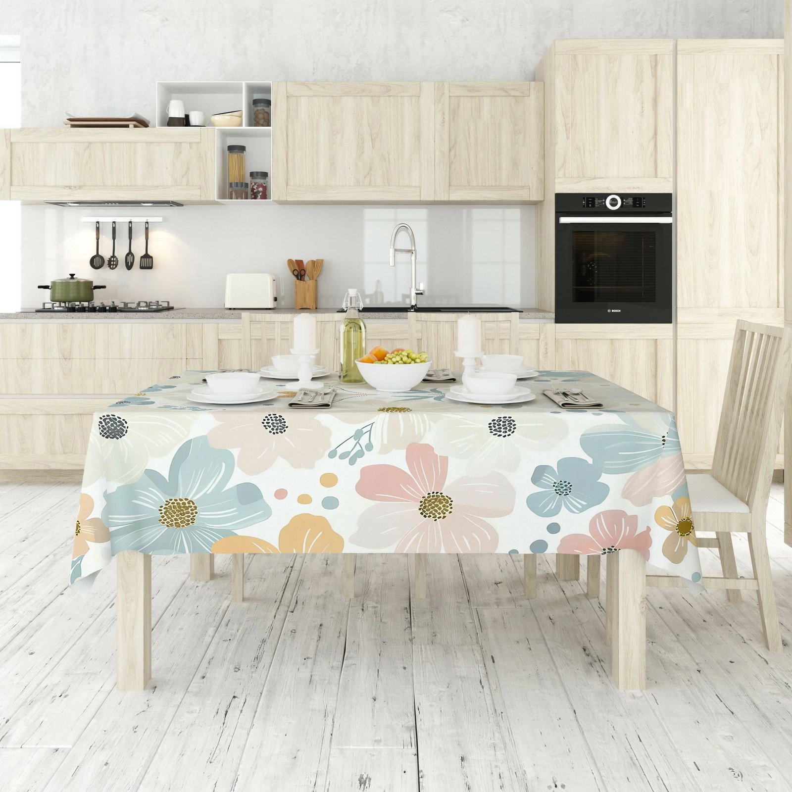 Mbulesë tavoline Hermia, Asr-tblclt25-16, 140x220cm