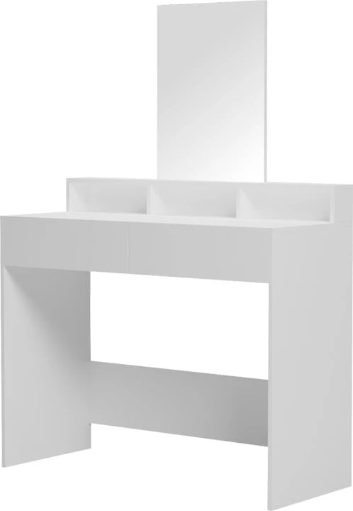 Tavolinë grimimi Frentsel, ngjyrë e bardhë, 100x40x140cm