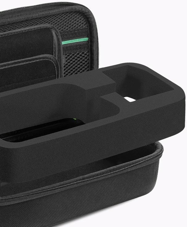 Kasë Ugreen për Nintendo Switch dhe aksesorë, S, 26.5 x 10 x 13.5 cm, e zezë