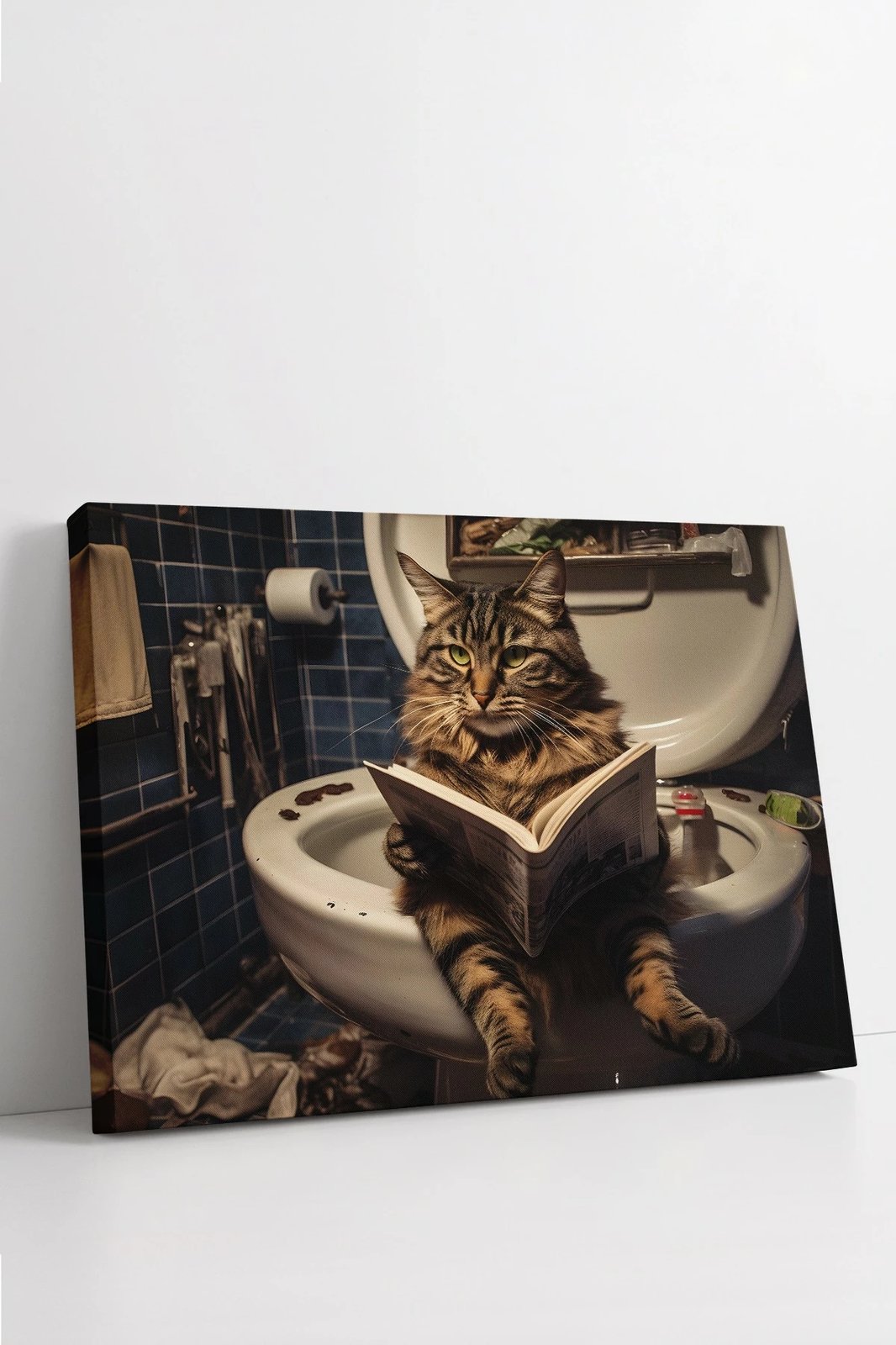 Pikturë dekorative në kanavacë, shumëngjyrëshe, Wallity, Ersyaıhyvn28, 40x60cm