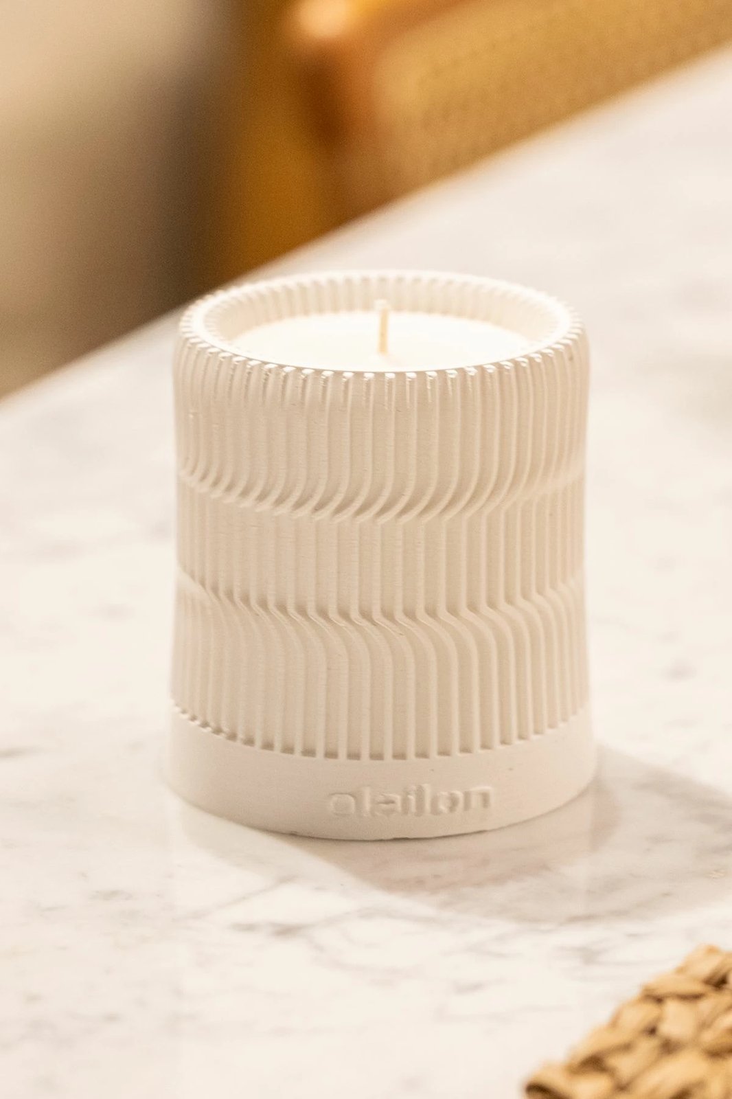 Qiri dekorativ Evila Originals, model i dhëmbëzuar, ngjyrë bezhë