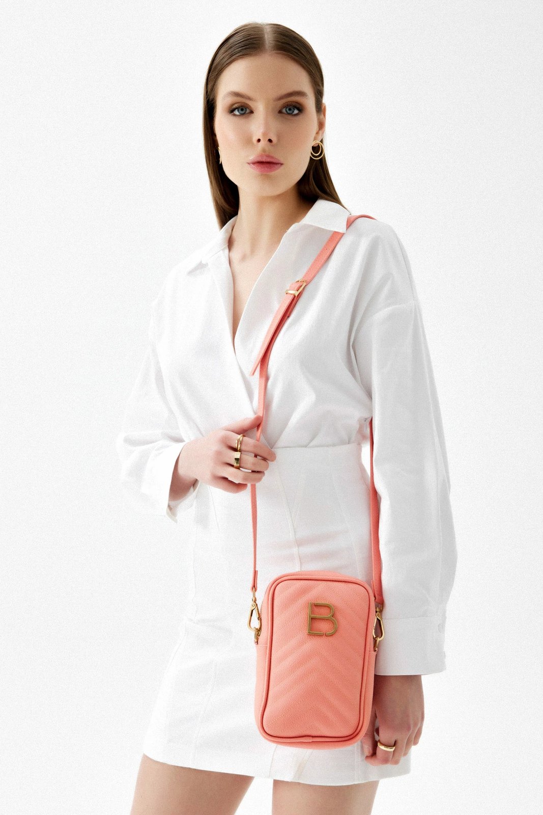 Çantë crossbody portokalli Lucky Bees, 368