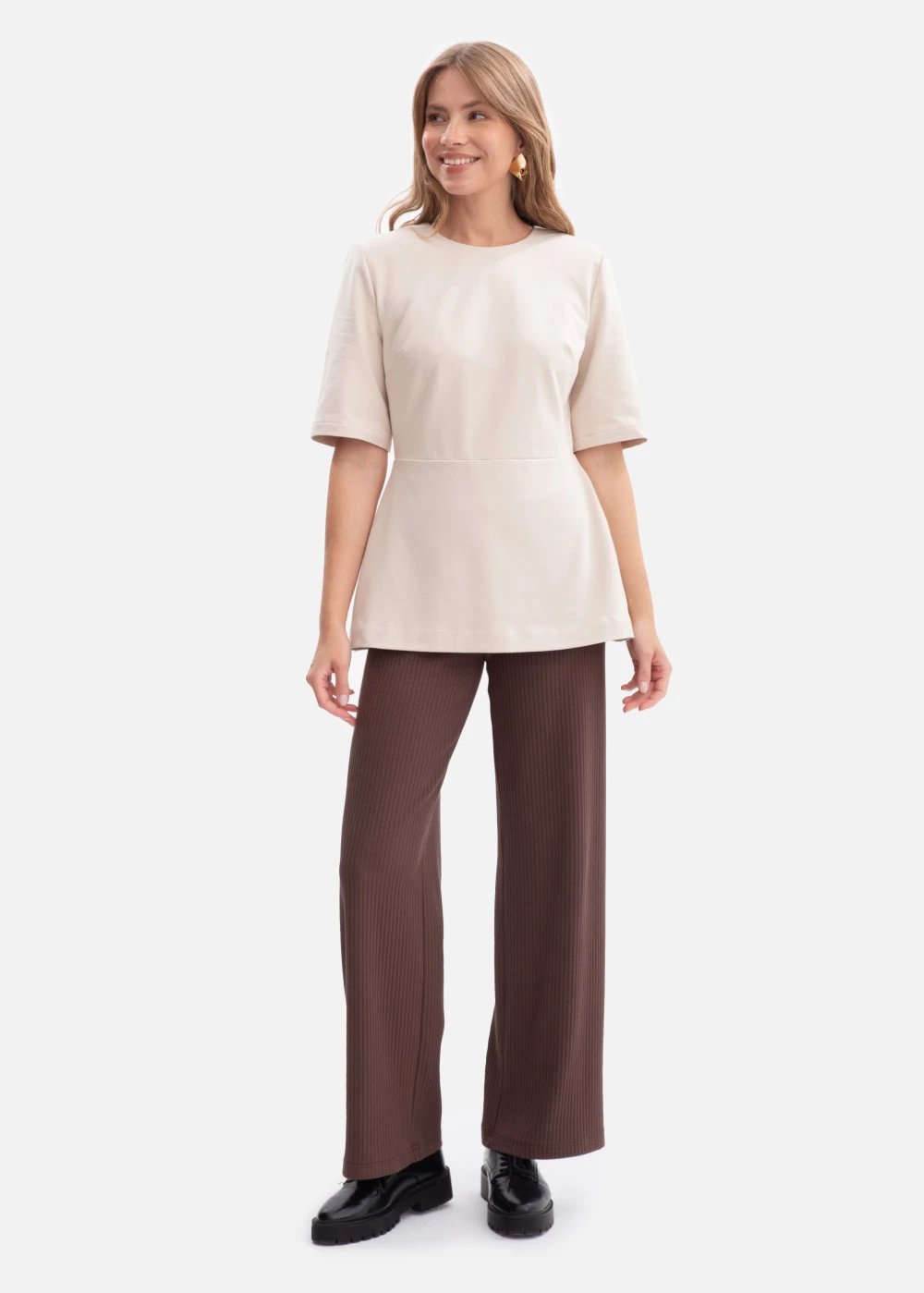 Bluzë për femra BeWear 218643, beige