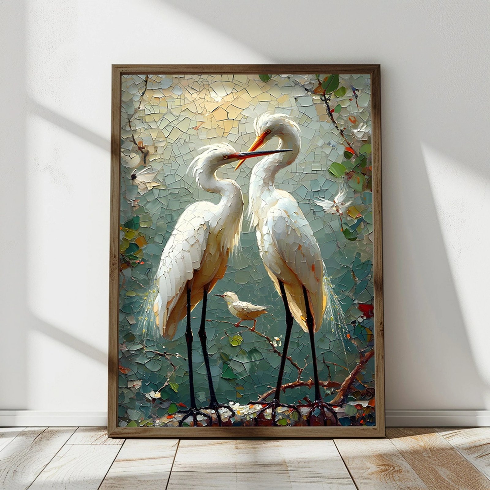 Pikturë dekorative me kornizë MDF, Wallity, AI127, shumëngjyrëshe, 50x70x3.5cm