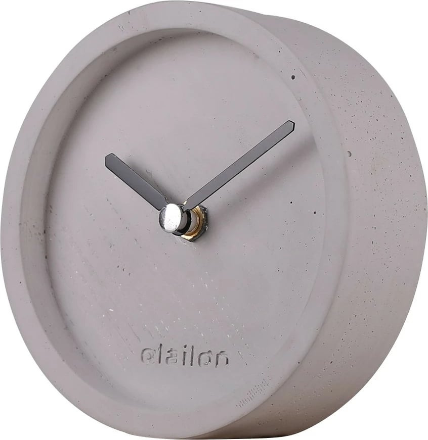 Orë dekorative betoni, ngjyrë gri, Aberto Design, Saat