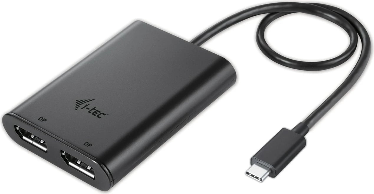 Adapter USB-C I-Tec Dual DisplayPort 4K, i zi