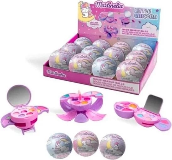 Set grimi lodër për fëmijë Martinelia Little Unicorn Magic Makeup Balls unisex