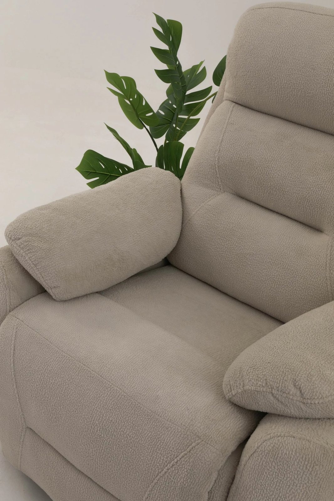 Recliner Comfort manuel, krem, Atelier del Sofa
