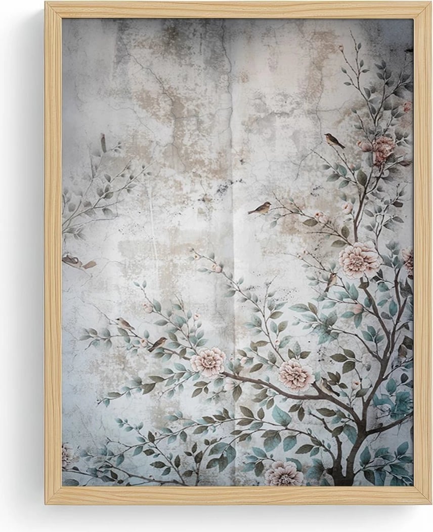 Pikturë dekorative me kornizë, MDF, shumëngjyrëshe, Wallity Huhu723, 50x35cm