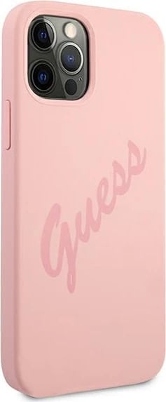 Mbështjellës Guess GUHCP12LLSVSPI për iPhone 12 Pro Max 6.7", rozë Mbështjellës Guess GUHCP12LLSVSPI për iPhone 12 Pro Max 6.7", rozë