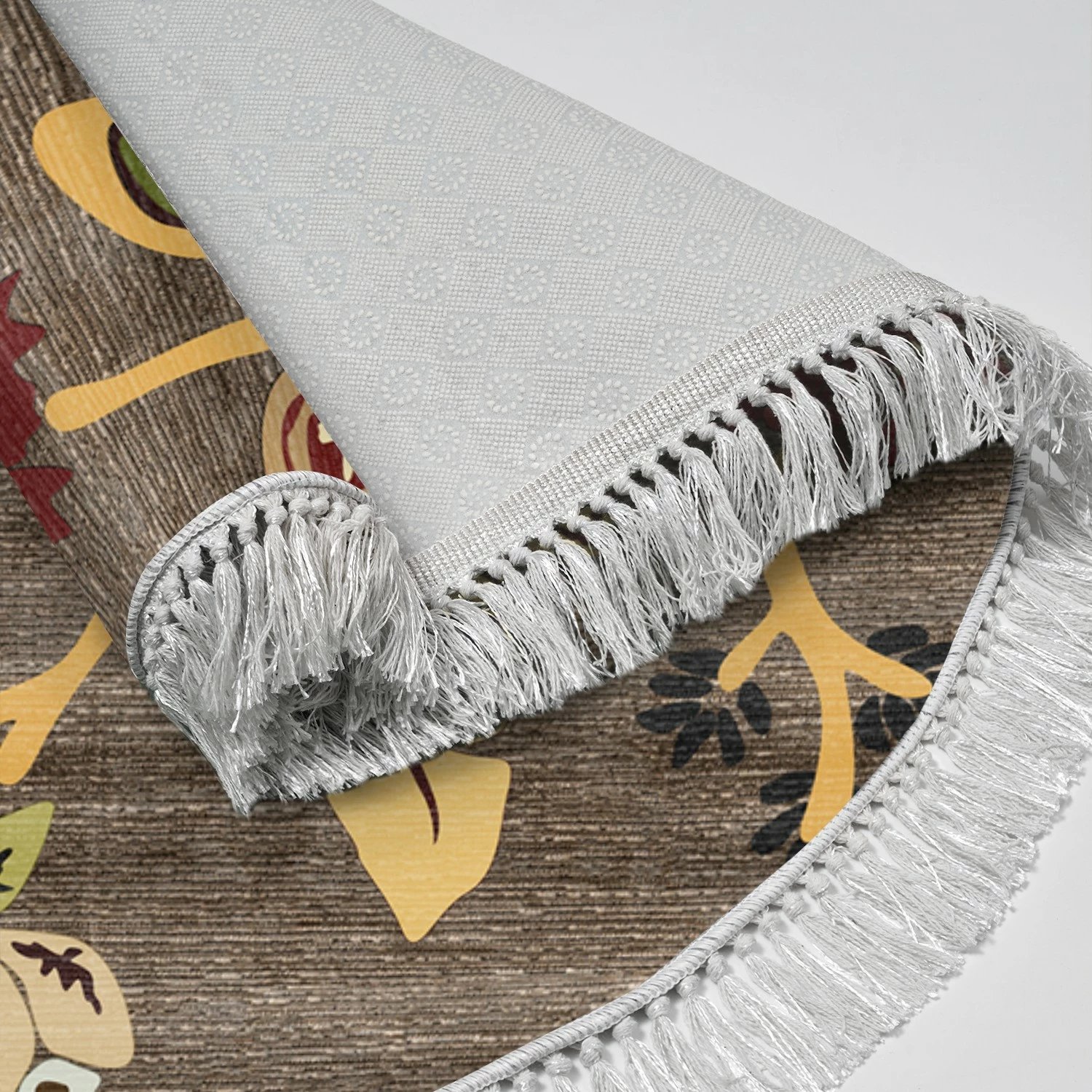 Qilim rrumbullakët, ngjyrë kafe, Conceptum Hypnose, Mu176, 90cm