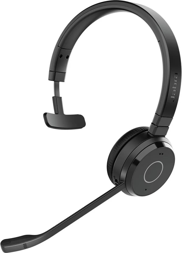 Kufje Jabra Evolve 65 TE Link390a UC Mono, me mikrofon, Bluetooth, e zezë
