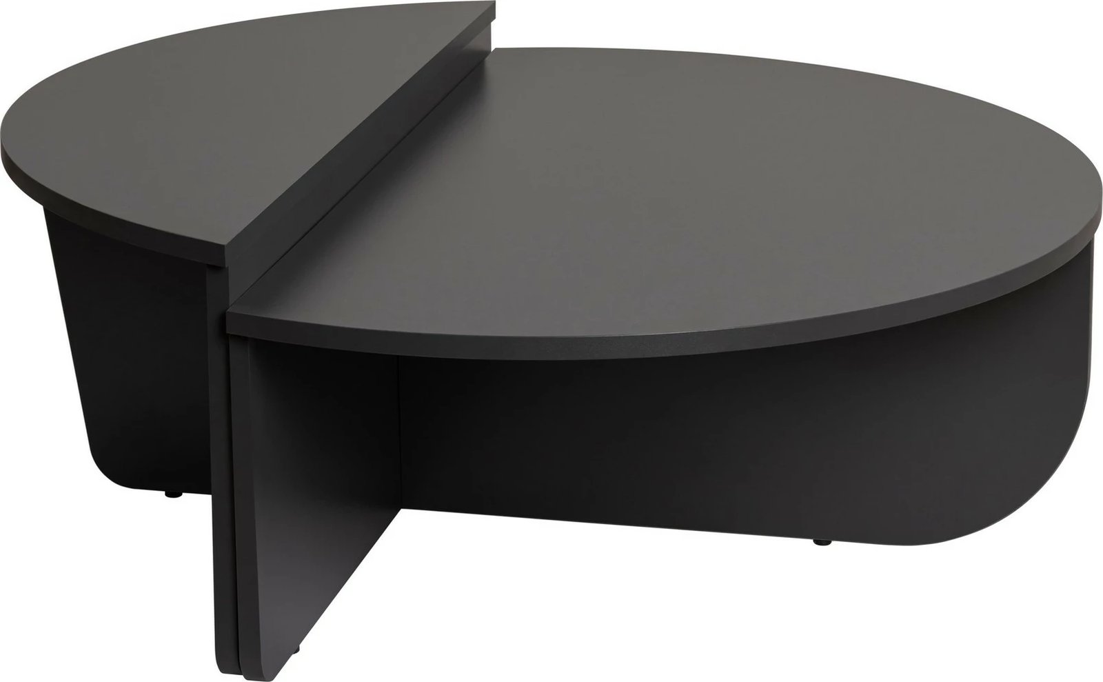 Tavolinë kafeje Nordure, Orion, ngjyrë antracit