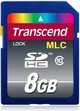 Kartelë SDHC Transcend 8GB, Class 10