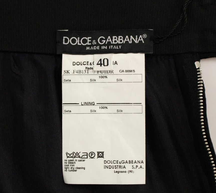Fund për femra Dolce & Gabbana, i zi