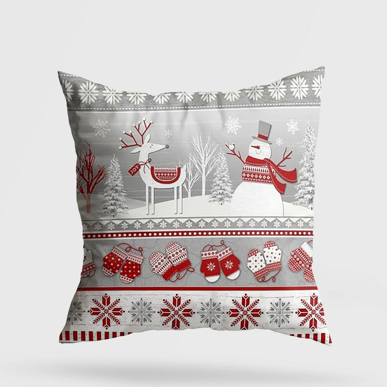 Jastëk dekorativ Aberto Design, YY20238, shumëngjyrësh, 43x43cm