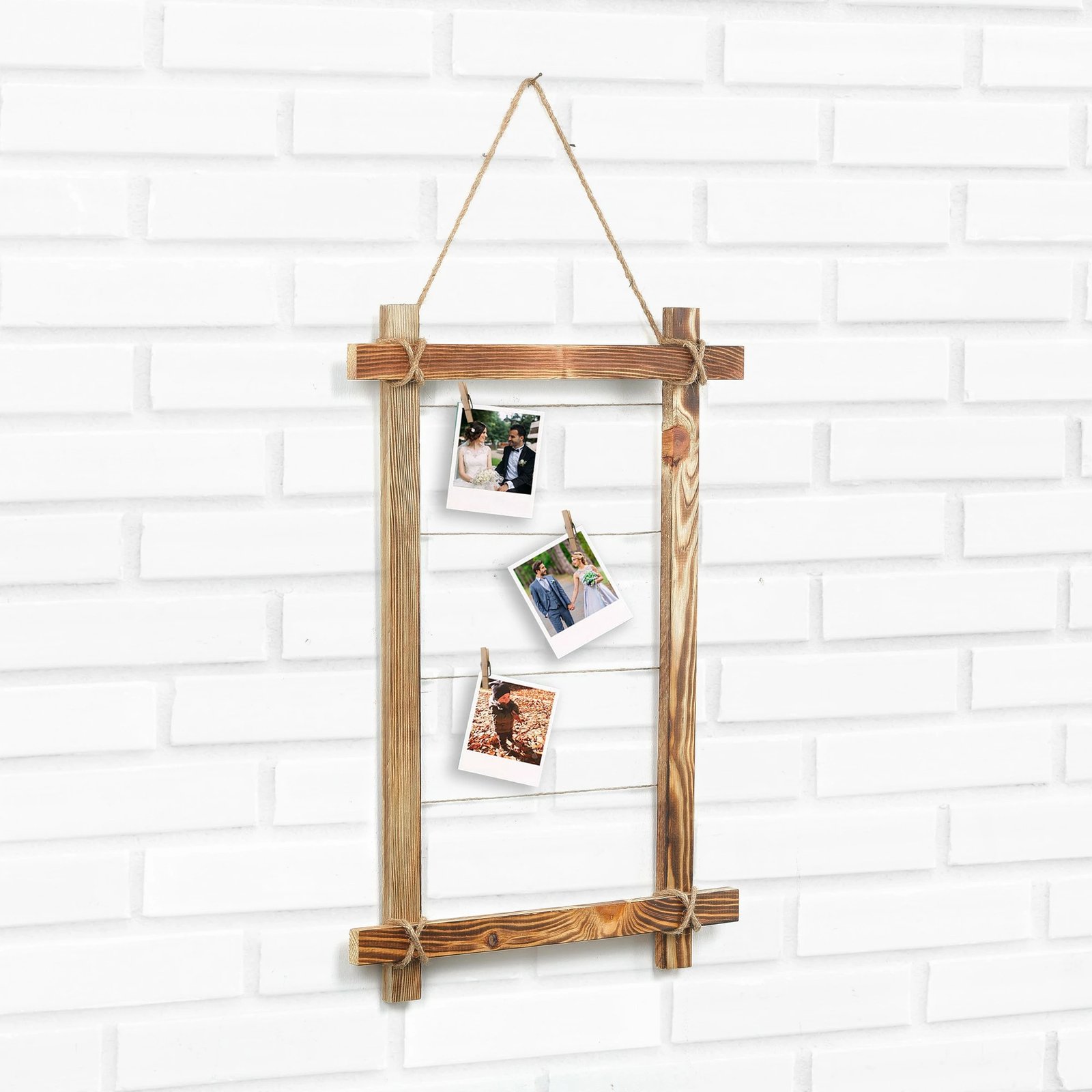 Varëse druri për foto, Aberto Design, ngjyrë natyrale