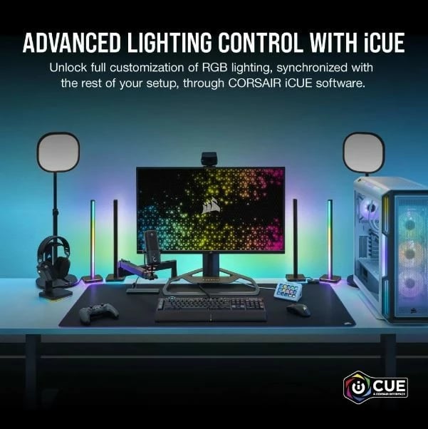 Mauspad Corsair MM700 RGB 3XL, 1220x610mm, i zi