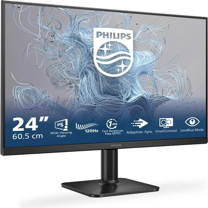 Monitor Philips 24E2N1110/00, 23.8", Full HD, LCD, Zi