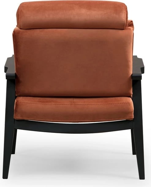 Karrige Wing Atelier del Sofa, Apollo, ngjyrë kanellë
