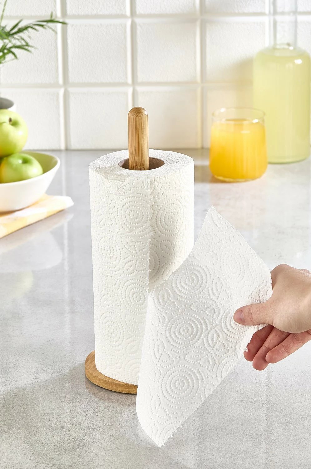 Mbajtës pecetash Hermia, bambu, ngjyrë druri Mbajtës pecetash Hermia, bambu, ngjyrë druri