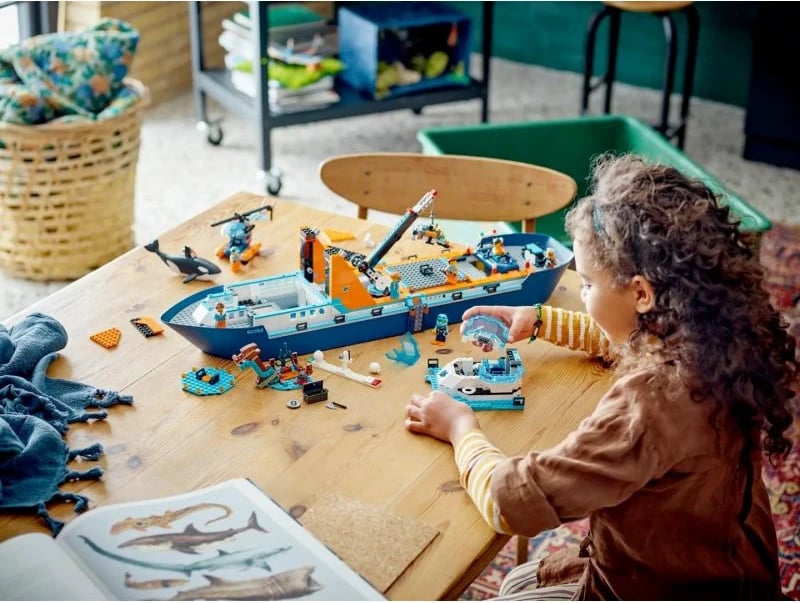 Set lego City për fëmijë, Arctic Explorer Boat