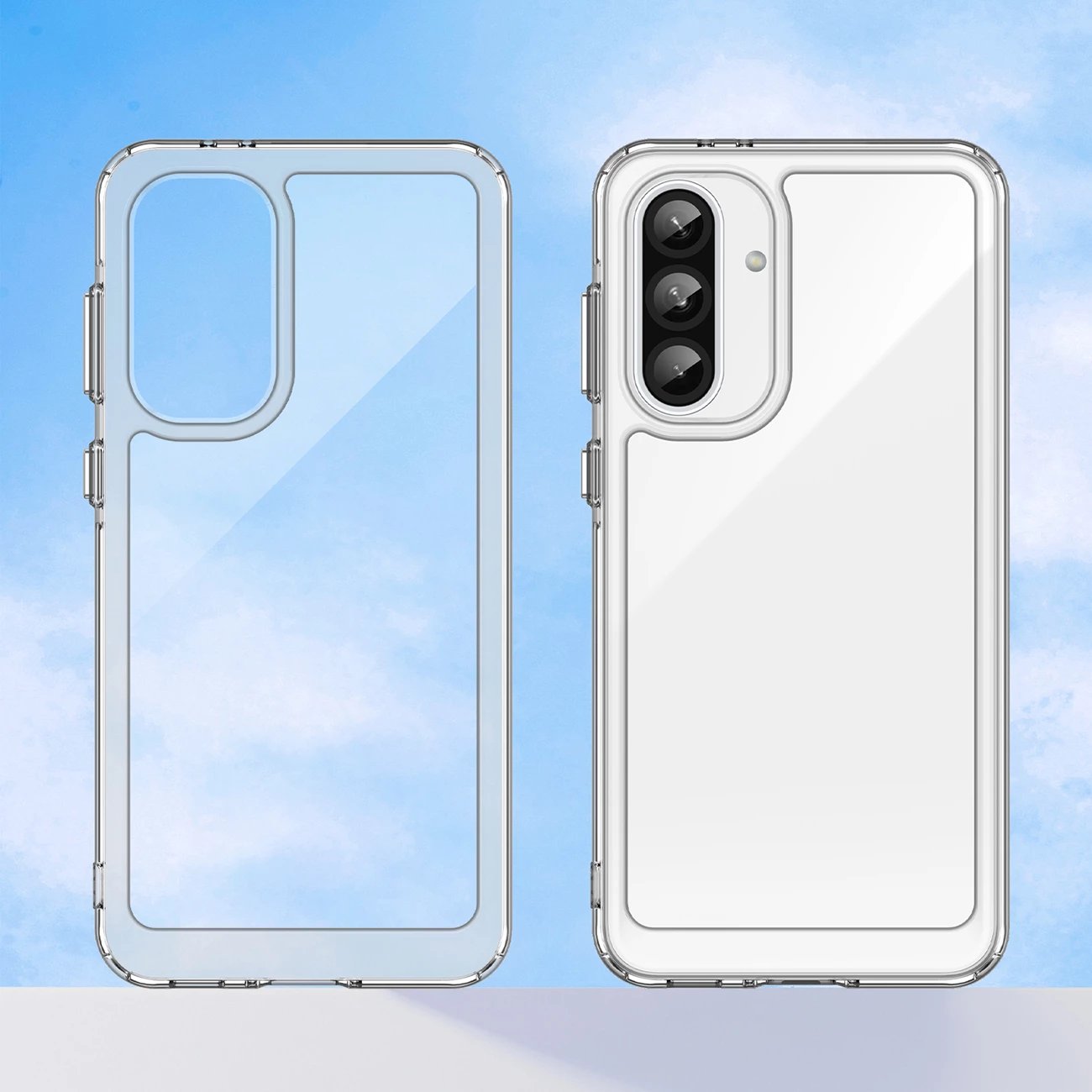 Mbështjellës Hurtel Outer Space Case për Samsung Galaxy A56, Transparent