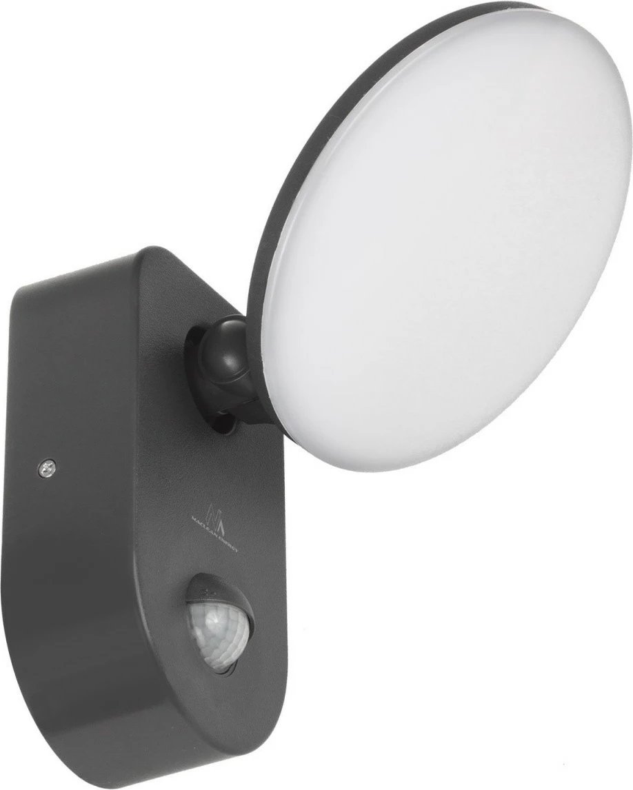 llambë muri LED me sensor PIR, Maclean MCE367, 4000K, IP65, 220-240V AC
