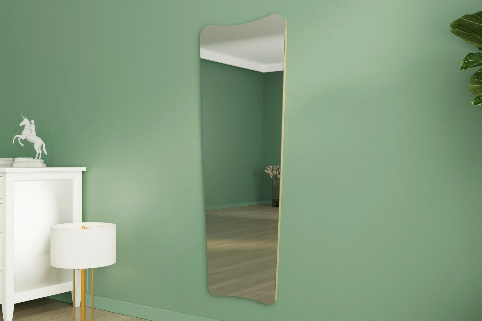 Pasqyrë Hanah Home, Vitros, ngjyrë rëre