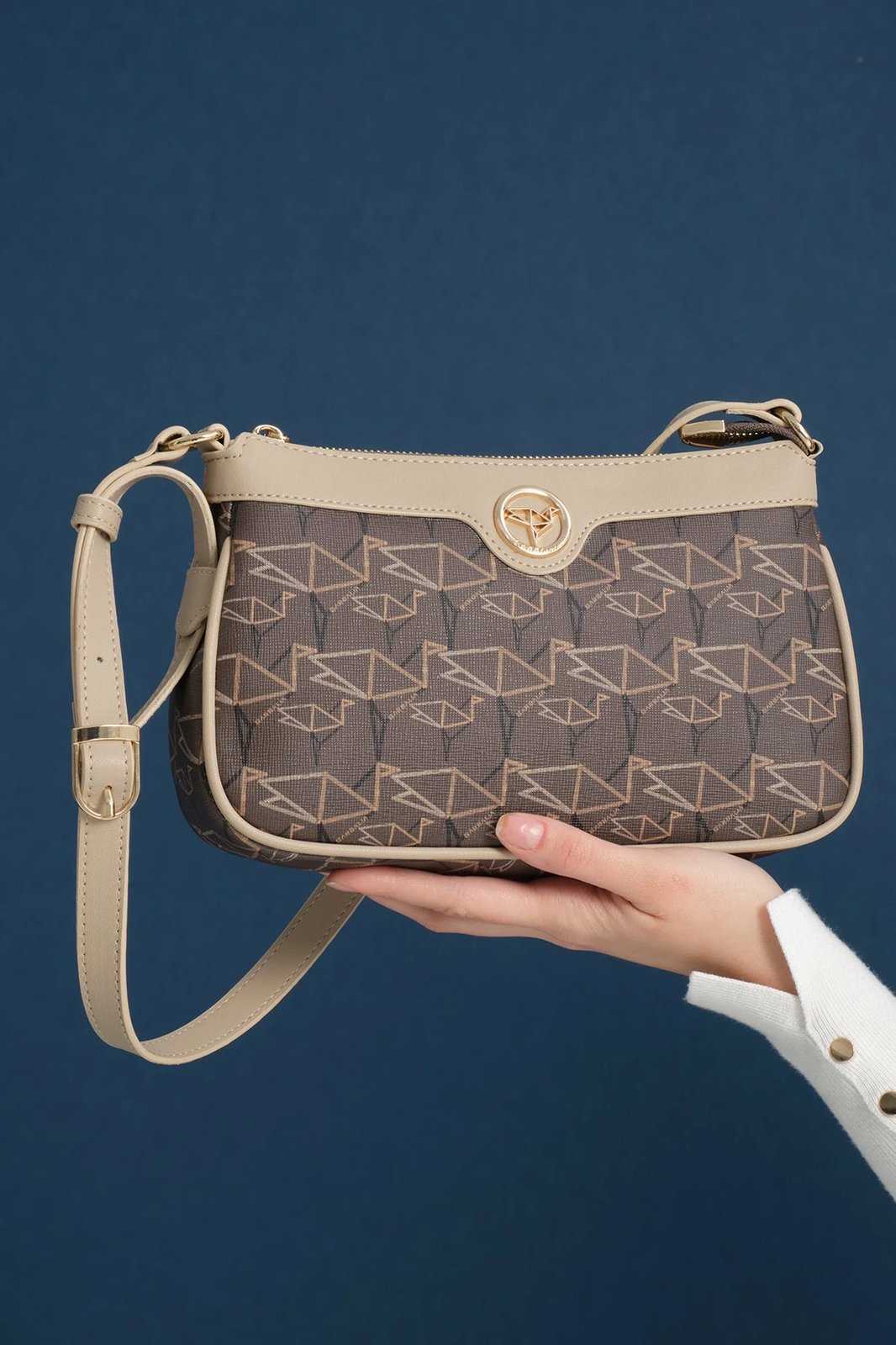 Çantë shpatullës Zoozie Bags, Cecina, ngjyrë kafe